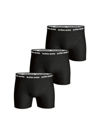 Björn Borg Underbukser 3pak | Essential | Sort