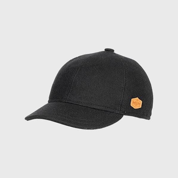 MJM Kasket | Baseball El 100% Merine Wool | Sort
