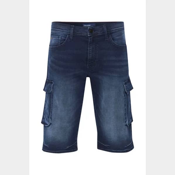 Blend Denim Knickers M. Lårlomme | Mørkeblå
