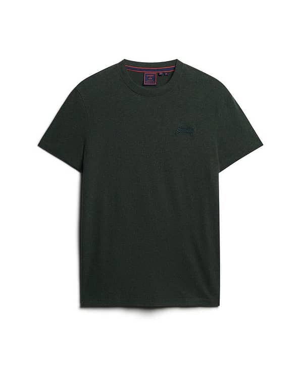 Superdry T-Shirt | Vintage Logo EMB Tee | Campus Green Gift