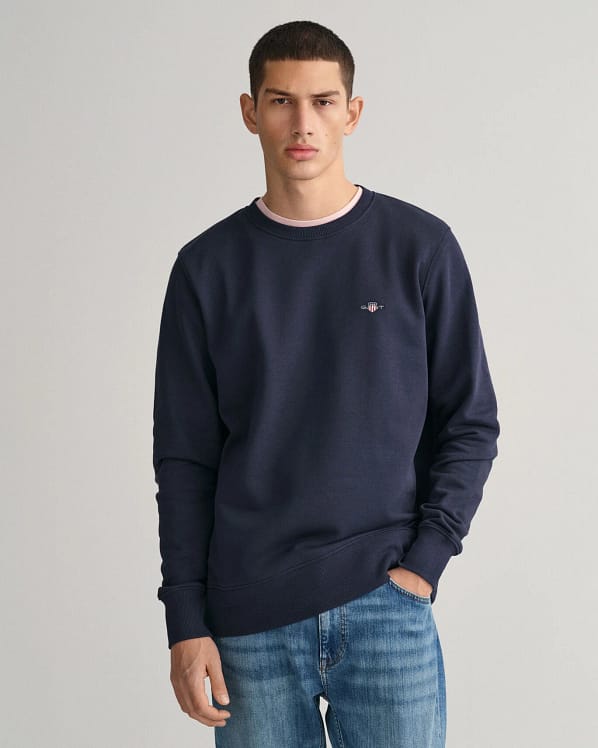 Gant Sweatshirt | Reg Shield C-Neck Sweat