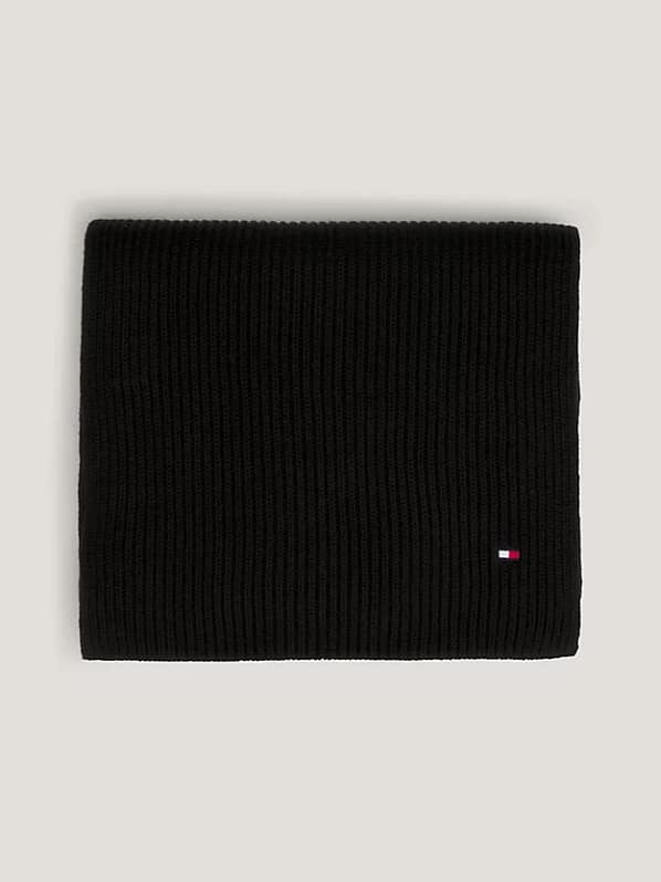 Tommy Hilfiger Halstørklæde | Essential Flag Scarf | Black