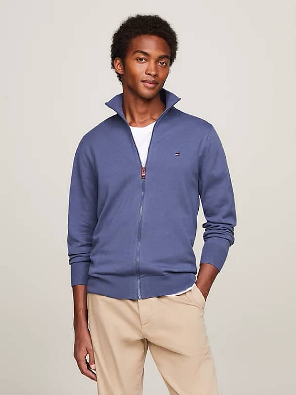 Tommy Hilfiger Strik m. Lynlås | 1985 Sweater