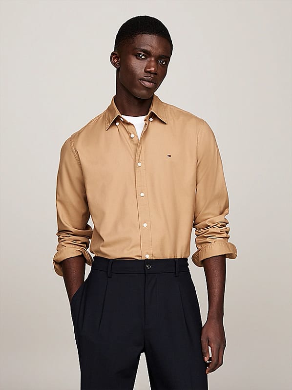 Tommy Hilfiger Skjorte | Flex Brushed Solid
