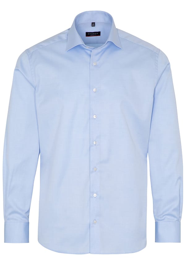 Eterna Skjorte | Modern Fit | Lyseblå