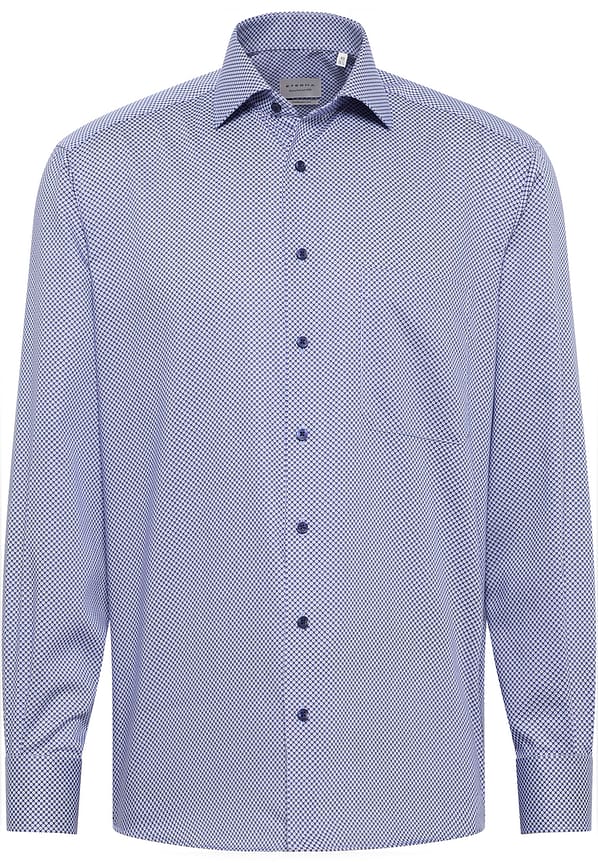 Eterna Skjorte | Comfort Fit | Blå