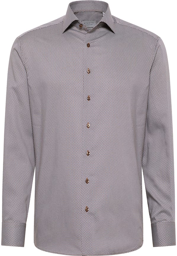 Eterna Skjorte | Modern Fit | Brun