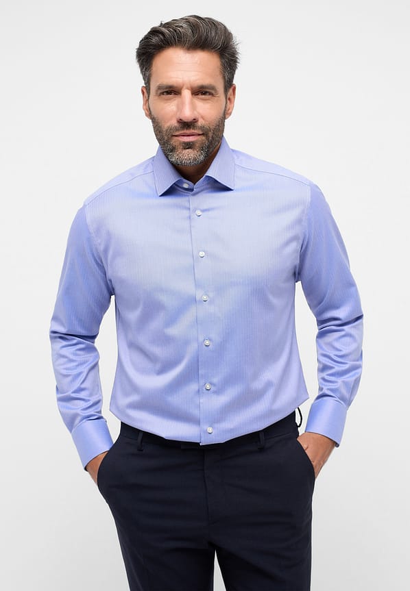1863 By Eterna | Modern Fit | Kongeblå