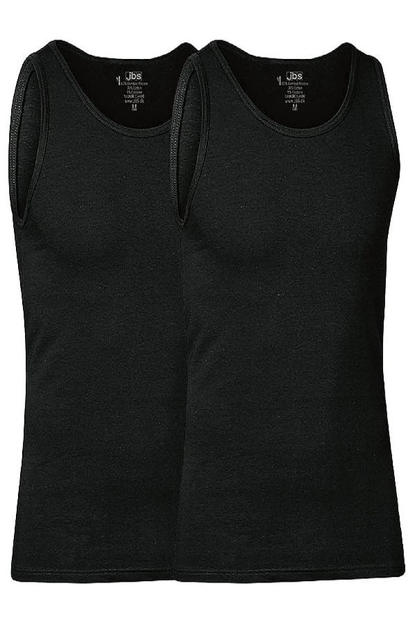 JBS Bamboo Undertrøje 2Paks | Sort m. Strop
