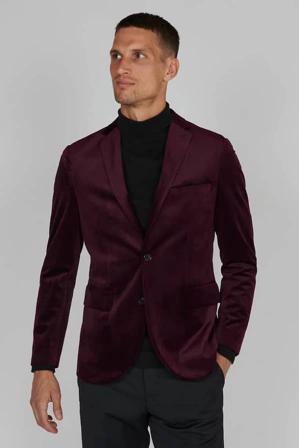 Matinique Velour Blazer | MAgeorge